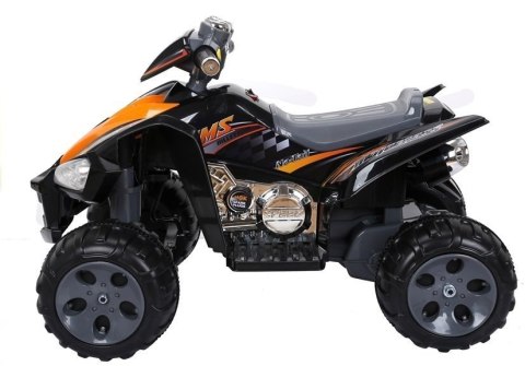Quad na Akumulator Duże Koła Czarny LEAN CARS Quad na Akumulator Duże Koła Czarny LEAN CARS