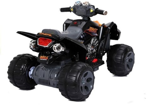 Quad na Akumulator Duże Koła Czarny LEAN CARS Quad na Akumulator Duże Koła Czarny LEAN CARS