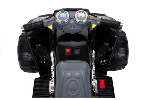 Quad na Akumulator Duże Koła Czarny LEAN CARS Quad na Akumulator Duże Koła Czarny LEAN CARS