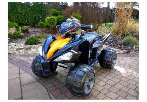 Quad na Akumulator Duże Koła Czarny LEAN CARS Quad na Akumulator Duże Koła Czarny LEAN CARS