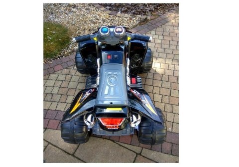 Quad na Akumulator Duże Koła Czarny LEAN CARS Quad na Akumulator Duże Koła Czarny LEAN CARS
