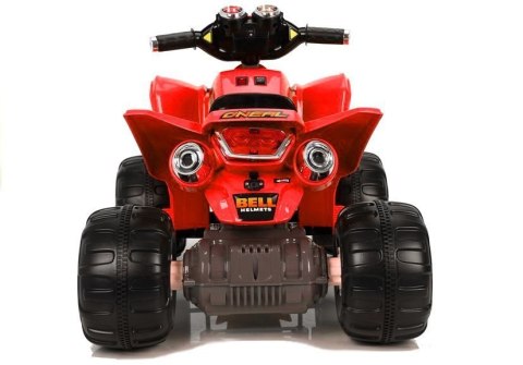 Quad na Akumulator Duże Koła Czerwony LEAN CARS Quad na Akumulator Duże Koła Czerwony LEAN CARS