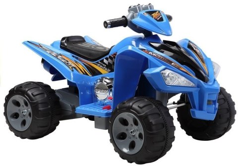 Quad na akumulator Duże Koła Niebieski LEAN CARS Quad na akumulator Duże Koła Niebieski LEAN CARS