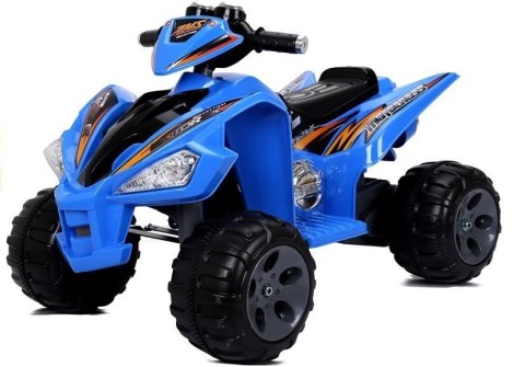Quad na akumulator Duże Koła Niebieski LEAN CARS Quad na akumulator Duże Koła Niebieski LEAN CARS