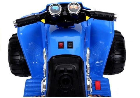 Quad na akumulator Duże Koła Niebieski LEAN CARS Quad na akumulator Duże Koła Niebieski LEAN CARS