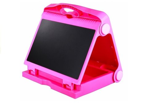 Tablica Na kredę Pisak + Pisaki Szblony 2w1 LEAN Toys Tablica Na kredę Pisak + Pisaki Szblony 2w1 LEAN Toys