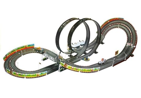 Tor Samochodowy + 2 Auta Mario RC 452cm 20km/h LEAN Toys Tor Samochodowy + 2 Auta Mario RC 452cm 20km/h LEAN Toys