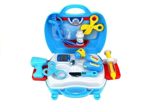 Walizka Lekarska Zestaw Dream Lekarz 18 Elementów LEAN Toys Walizka Lekarska Zestaw Dream Lekarz 18 Elementów LEAN Toys