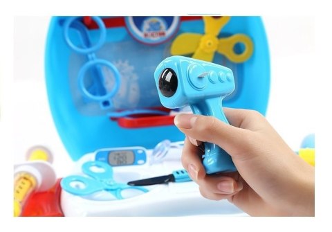 Walizka Lekarska Zestaw Dream Lekarz 18 Elementów LEAN Toys Walizka Lekarska Zestaw Dream Lekarz 18 Elementów LEAN Toys