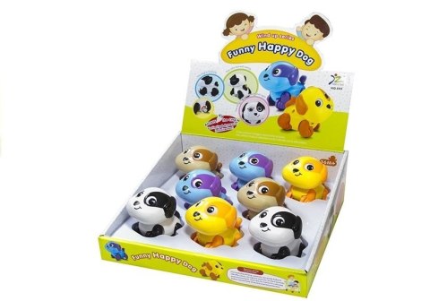 Zabawka Nakręcana Piesek Rusza Ogonkiem Kolory LEAN Toys Zabawka Nakręcana Piesek Rusza Ogonkiem Kolory LEAN Toys