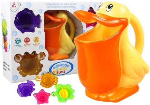 Zabawka do Kąpieli Pelikan Foremki Zwierzątka LEAN Toys Zabawka do Kąpieli Pelikan Foremki Zwierzątka LEAN Toys