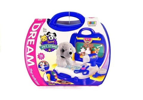 Zestaw Fryzjerski Piesek w Walizce LEAN Toys Zestaw Fryzjerski Piesek w Walizce LEAN Toys
