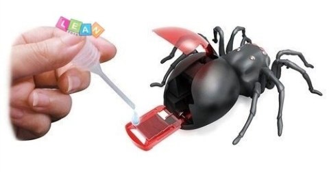 Zestaw Kreatywny Pająk Zasilany Słoną Wodą DIY Czarny LEAN Toys Zestaw Kreatywny Pająk Zasilany Słoną Wodą DIY Czarny LEAN Toys