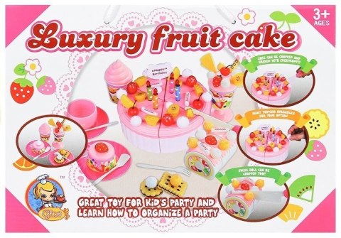 Zestaw Przyjęcie Urodzinowe Tort na Rzepy Desery LEAN Toys Zestaw Przyjęcie Urodzinowe Tort na Rzepy Desery LEAN Toys