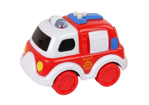 Zestaw Straż Remiza Strażacka z Dźwiękiem LEAN Toys Zestaw Straż Remiza Strażacka z Dźwiękiem LEAN Toys
