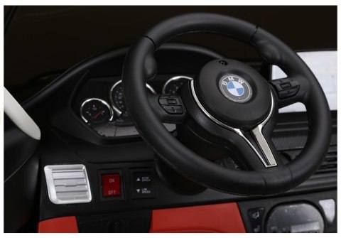 Auto Na Akumulator BMW X6M Czarne Dwuosobowy Fotel LEAN CARS Auto Na Akumulator BMW X6M Czarne Dwuosobowy Fotel LEAN CARS