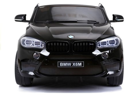 Auto Na Akumulator BMW X6M Czarne Dwuosobowy Fotel LEAN CARS Auto Na Akumulator BMW X6M Czarne Dwuosobowy Fotel LEAN CARS