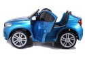 Auto Na Akumulator BMW X6M Niebieskie Lakierowane LEAN CARS