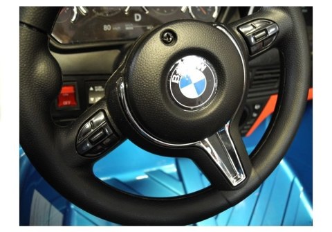 Auto Na Akumulator BMW X6M Niebieskie Lakierowane LEAN CARS Auto Na Akumulator BMW X6M Niebieskie Lakierowane LEAN CARS
