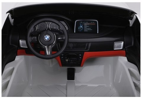 Auto Na Akumulator NOWE BMW X6M Białe LEAN CARS Auto Na Akumulator NOWE BMW X6M Białe LEAN CARS