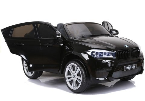 Auto Na Akumulator Nowe BMW X6M Czarne Lakierowane LEAN CARS Auto Na Akumulator Nowe BMW X6M Czarne Lakierowane LEAN CARS