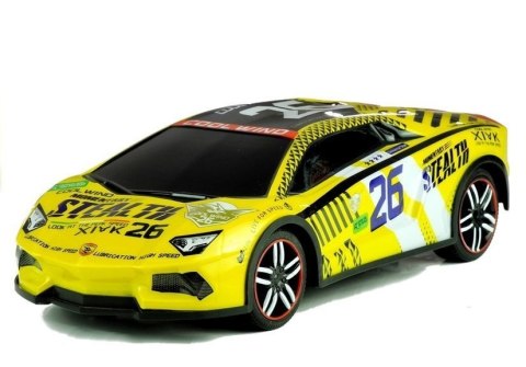 Auto Zdalnie Sterowane Sportowe Pilot R/C Żółte LEAN Toys Auto Zdalnie Sterowane Sportowe Pilot R/C Żółte LEAN Toys