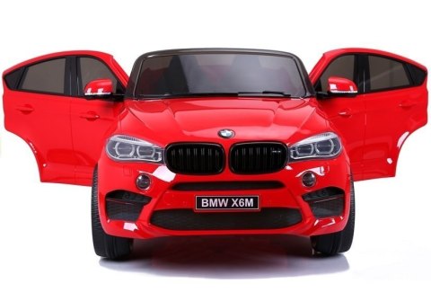 Auto na Akumulator NOWE BMW X6M Czerwone LEAN CARS Auto na Akumulator NOWE BMW X6M Czerwone LEAN CARS