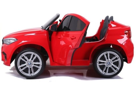 Auto na Akumulator NOWE BMW X6M Czerwone LEAN CARS Auto na Akumulator NOWE BMW X6M Czerwone LEAN CARS