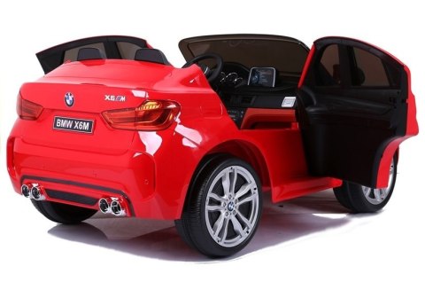 Auto na Akumulator NOWE BMW X6M Czerwone LEAN CARS Auto na Akumulator NOWE BMW X6M Czerwone LEAN CARS