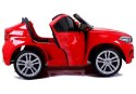 Auto na Akumulator NOWE BMW X6M Czerwone LEAN CARS