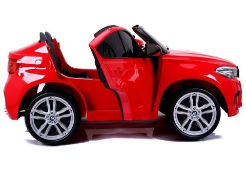 Auto na Akumulator NOWE BMW X6M Czerwone LEAN CARS Auto na Akumulator NOWE BMW X6M Czerwone LEAN CARS
