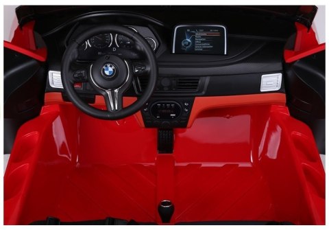 Auto na Akumulator NOWE BMW X6M Czerwone LEAN CARS Auto na Akumulator NOWE BMW X6M Czerwone LEAN CARS