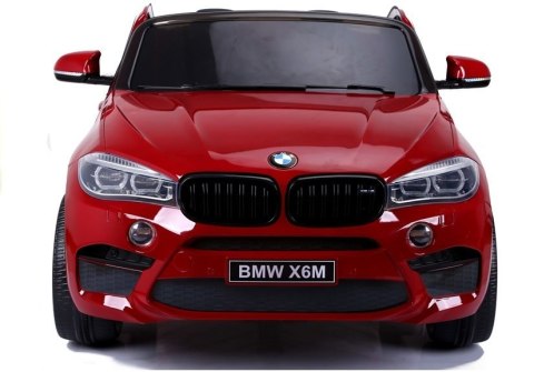 Auto na Akumulator Nowe BMW X6M Czerwone Lakierowane LEAN CARS Auto na Akumulator Nowe BMW X6M Czerwone Lakierowane LEAN CARS