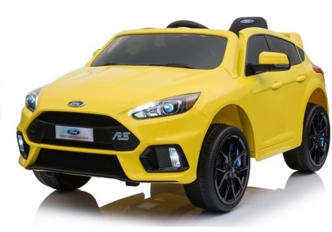 Auto na akumulator Ford Focus RS Żółte LEAN CARS Auto na akumulator Ford Focus RS Żółte LEAN CARS