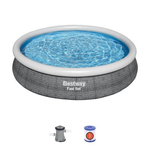 Basen Rozporowy 366 x 76 cm Bestway 57445 Bestway Basen Rozporowy 366 x 76 cm Bestway 57445 Bestway
