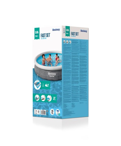 Basen Rozporowy 366 x 76 cm Bestway 57445 Bestway Basen Rozporowy 366 x 76 cm Bestway 57445 Bestway
