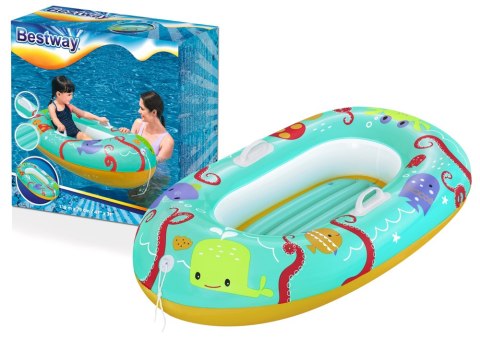 Dmuchany Ponton Dla Dzieci 119 cm x 79 cm Niebieski Bestway 34009 Bestway Dmuchany Ponton Dla Dzieci 119 cm x 79 cm Niebieski Bestway 34009 Bestway
