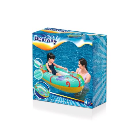 Dmuchany Ponton Dla Dzieci 119 cm x 79 cm Niebieski Bestway 34009 Bestway Dmuchany Ponton Dla Dzieci 119 cm x 79 cm Niebieski Bestway 34009 Bestway