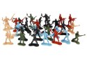 Duży Zestaw Żołnierzyków Militarny Wojsko Armia Figurki LEAN TOYS