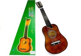 Gitara Drewniana Klasyczna z Kostką Jasny Brąz LEAN Toys