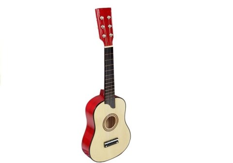 Gitara Drewniana z Kostką Kremowa LEAN Toys Gitara Drewniana z Kostką Kremowa LEAN Toys