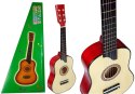 Gitara Drewniana z Kostką Kremowa LEAN Toys