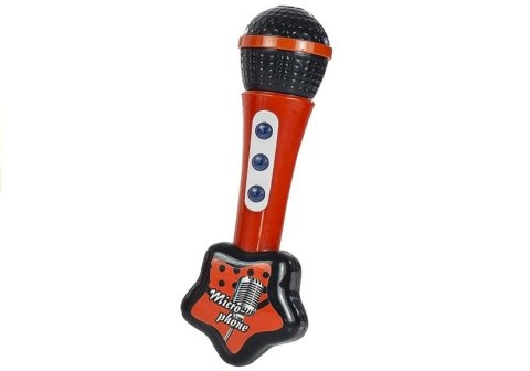 Gitara Elektryczna Mikrofon Struny Czerwona LEAN Toys Gitara Elektryczna Mikrofon Struny Czerwona LEAN Toys