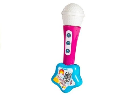 Gitara Elektryczna Mikrofon Struny Zabawka Róż LEAN Toys Gitara Elektryczna Mikrofon Struny Zabawka Róż LEAN Toys