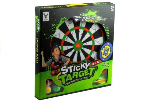 Gra Na Rzepy Tarcza Rzutki Kuleczki Darts Rzutki LEAN Toys Gra Na Rzepy Tarcza Rzutki Kuleczki Darts Rzutki LEAN Toys