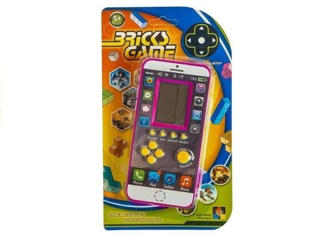 Gra elektroniczna Tetris Komórka Różowa LEAN Toys Gra elektroniczna Tetris Komórka Różowa LEAN Toys