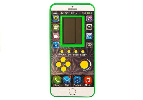 Gra elektroniczna Tetris Komórka Zielona LEAN TOYS Gra elektroniczna Tetris Komórka Zielona LEAN TOYS