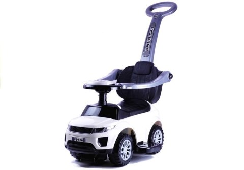 Jeździk z Pchaczem 614W Biały LEAN CARS Jeździk z Pchaczem 614W Biały LEAN CARS