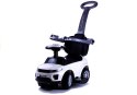 Jeździk z Pchaczem 614W Biały LEAN CARS