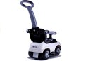 Jeździk z Pchaczem 614W Biały LEAN CARS